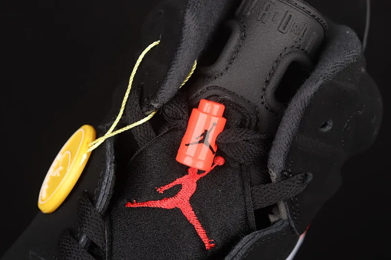 All categories Air Jordan Jordan series basketball shoes Air Jordan 6 G version Air Jordan 6 Infrared AJ6 black red Joe 6 black infrared 3M reflective basketball men's shoes 384664-060